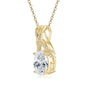 3CT Moissanite Pendant Necklace 925 Silver | Diamonds Grace