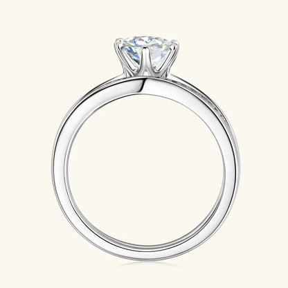 1CT Moissanite Wedding Ring for Women | 925 Silver D VVS1 | Diamonds Grace