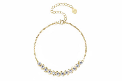 Moissanite Tennis Bracelet 925 Sterling Silver | Diamonds Grace