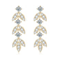 Moissanite Chandelier Drop Earrings | GRA Certified 925 Silver | Diamonds Grace