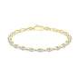 Marquise Cut Moissanite Tennis Bracelet 0.3ct | 14K Gold Filled | Diamonds Grace