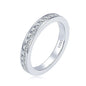Moissanite Eternity Wedding Band | 925 Sterling Silver | Diamonds Grace