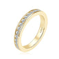 Moissanite Eternity Wedding Band | 925 Sterling Silver | Diamonds Grace