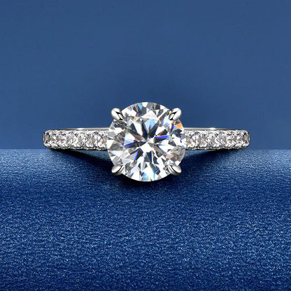 2CT Moissanite Engagement Ring 925 Sterling Silver | Diamonds Grace
