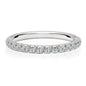 GRA Moissanite Tennis Ring | Stackable Eternity Band | 925 Sterling Silver | Diamonds Grace