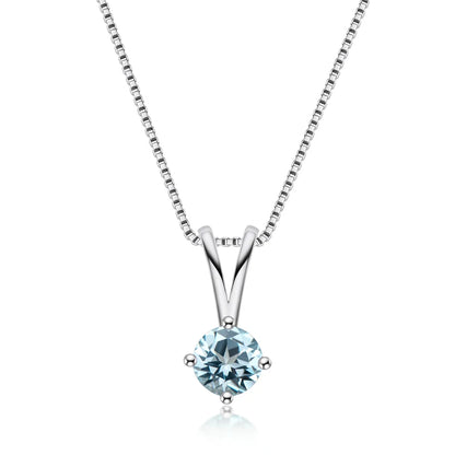 Oval Cut Amethyst Pendant Necklace | 925 Silver White Gold | Diamonds Grace