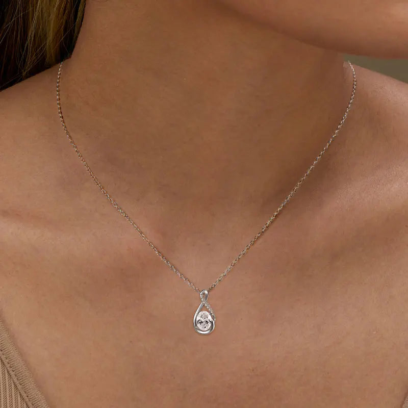 2.0CT Oval Moissanite Pendant Necklace | 925 Sterling Silver | Diamonds Grace